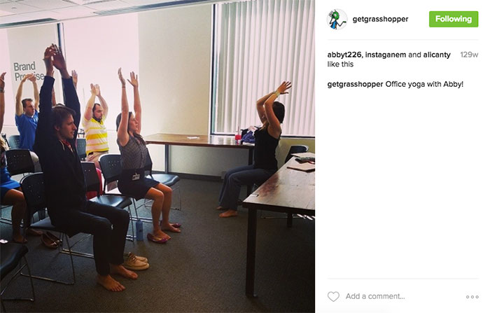 office yoga