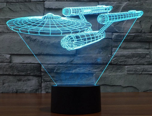 star trek lamp