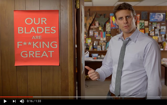 dollar shave club video marketing