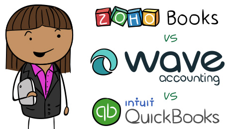 Wave vs Zoho vs QuickBooks - Account Software Comparison