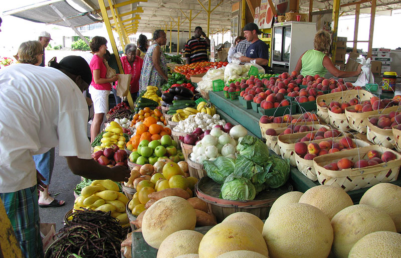 farmers market